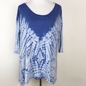 Free People Costal Tie Dye Shirt